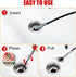 Drain Snake Hair Drain Clog Remover Tool - Sink Drain Cleaner for Sewer Kitchen Bathroom Shower Tub Toilet Clogged Drains Opener Cleaning Tool, Fl...