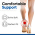 Gel Heel Pads for Shoes | Plantar Fasciitis Heel Cups for Pain Relief | Silicone Cushions for Bone Spur Relief | Protector Insoles | Sore Heal Bru...