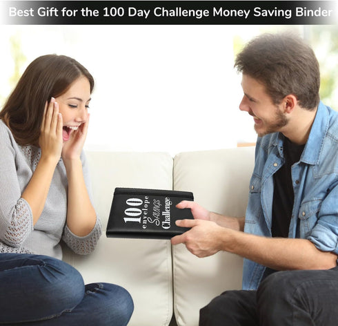 100 Envelopes Money Saving Challenge, A5 Money Saving Binder, Savings Challenges Book with Envelopes, for Fun Money Saving, Family, Budget Binder ...