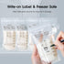 NCVI Breastmilk Storage Bags, 50 Count Milk Storage Bags for Breastfeeding, 7oz Breast Milk Storage Bags with Temp-Sensing, Doubled-Sealed, Hygien...
