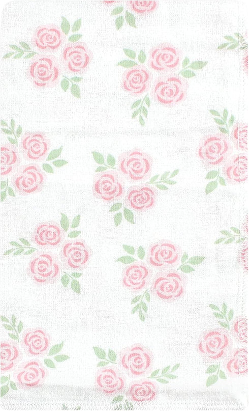 Hudson Baby Unisex Baby Cotton Flannel Burp Cloths, Pastel Butterfly, One Size...