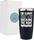Boat Tumbler | I'm Sorry for What I Said When I Was Docking the Boat - Boat Captain 20oz Tumbler - Lake Life- Stainless Steel Construction for Lon...