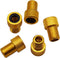 Aluminum Presta to Schrader Converter Car Valve Adapter Bicycle Bike Tube Pump Air Compressor Tools (Yellow)...