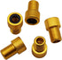 Aluminum Presta to Schrader Converter Car Valve Adapter Bicycle Bike Tube Pump Air Compressor Tools (Yellow)...