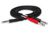 Hosa STP-201 Insert Cable, 1/4 Inch TRS to Dual 1/4" TS, 3.3 Feet...