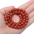 AD Beads Natural Gemstone Round Loose Beads 15" for Bracelet Necklace Earrings Jwelery Making Crafts DIY (8mm, Red Agate)...