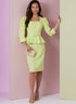 Vogue Misses' Two-Piece Dress Sewing Pattern Packet, Design Code V2006, Sizes 18-20-22-24-26, Multicolor...