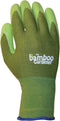 Bellingham C5301S The Bamboo Gardener Work Gloves, Made of Sustainable Bamboo Rayon Fiber, Durable Natural Rubber Palm and Fingers, Small, Green...