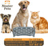 Neater Pet Brands - Neater Slow Feeder - Fun, Healthy, Stress Free Dog Bowl Helps Stop Bloat Prevents Obesity Improves Digestion (2.5 Cup, Silver ...