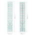 Quilting Ruler 3” x 18” Sewing Acrylic Ruler Anti-Slip Ruler DIY Quilting Tools with Clear Printed Lines for Precise Cutting...