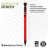BAZIC Mechanical Pencil Electra 0.7mm, Smooth Writing Pencils Lead, Latex Free Eraser, for Drafting Drawing Sketching (5/Pack), 1-Pack...