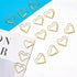 100Pcs Cute Heart Paper Clips,Smooth Stainless Steel Heart Wire Paperclips Small for Office Supplies Wedding Women Girls Kids Students Paper Docum...