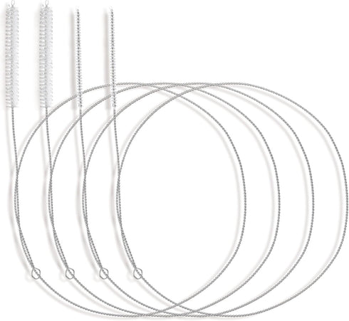 4 Pcs Extra Long Cleaning Brush for Straw Tube Pipe Hose Bottle Refrigerator Drain, 1m/39in...