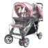 Weather Shield Double Popular for Swivel Wheel Stroller Universal Size Baby Rain Cover/Wind Shield Deal (Black)...