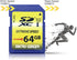 INLAND 64GB Class 10 SDXC Flash Memory Card Standard Full Size SD Chip USH-I U1 Trail Camera by Micro Center...