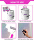 LEVAKA Glitter Paint Additive for Walls - Holographic Silver Paint Glitter for Painting Walls - Add to Interior or Exterior Paint for a Gorgeous S...