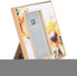 DEMDACO Dean Crouser Sunflower Yellow Flower Wall Art Holds 4 x 6 Photo in 8.75 x 7.75 Wood and Canvas Tabletop Picture Frame...