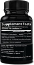 Organic Lions Mane Supplement 120 Capsules. Brain Support Nootropic Immune System Support Mushroom Supplement. 10X Extract Similar to 18,000mg, Co...