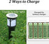 1.2V AAA 600mAh NI-MH Rechargeable Battery for Outdoor Solar Lights,Garden Lights, Remotes, Mice (Green 12 PCS)...