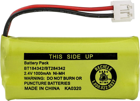 Kastar Cordless Battery Replacement for BT18433 BT-18433 BT184342 BT-184342 BT28433 BT-28433 BT284342 BT-284342 Uniden BBTG0671011 BBTG0743001 BBT...