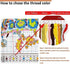 Aiorkeng Cross Stitch Kits Stamped Full Range of Embroidery Starter Kits for Beginners DIY 11CT 3 Strands-Printed Kits Frog's Treasure 28×34cm...