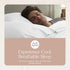 100% Organic Cotton Pillow Cases Queen Size Set of 2-100% Cotton Pillowcases GOTS Certified 300 Thread Count - Naturally Cooling Comfortable Breat...