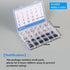 720pcs Laptop Notebook Screws Set,Replacement Computer Screws Kit,M1.4,M1.7,M2,M2.5,M3 countersunk Flat Head Phillips Mini Screw Set for Electroni...