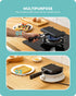 Baffect Non-stick Cast Aluminum Stovetop Waffle Iron, 8.7 Inches Camping Waffle Maker Pan, Portable Stove Top Aluminum Waffle Maker Pan for Family...