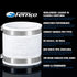 Fernco 1056-22 2-in. Flexible PVC Pipe Coupling for Cast Iron and Plastic Plumbing Connections in White...