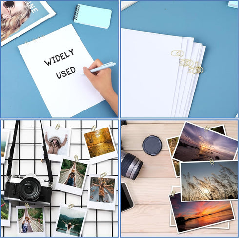 150 Pcs Gold Heart Paper Clips 0.78" 20mm Cute Mini Paperclips Binder Clip for Office School Supplies Document Organizing Metal Letter Holder Heav...