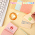 EOOUT 8 Pads Lined Sticky Notes, 3x3 Inches Self-Stick Note Pads, 100 Sheets/Pad, Super Adhesive Memo Pads, Morandi Colors Lined Sticky Notes for ...