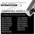 DE94-02933A Microwave Door Handle - Compatible with Samsung Microwaves - Replaces AP5622966, 2448710, DE64-02522A, PS4239327 Oven Replacement Part...