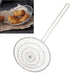 Hicook Stainless Steel Kitchen Spider Strainer Skimmer Ladle Food Dumpling Noodle Strainer for Pasta Spaghetti Noodles and Frying, 7 inches...