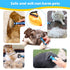 Dog Grooming Brush - Double Sided Dematting Undercoat Rake for Dogs & Cats - Extra Wide Dog Grooming Brush, Pet Brush for Shedding, Cat Brush,Dema...