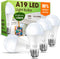A19 LED Light Bulbs 100 Watt Equivalent Daylight 5000K, 13W 1500LM Super Bright LED Bulb, E26 Base, Energy Saving, 20000+ Hours Longevity, Non-Dim...