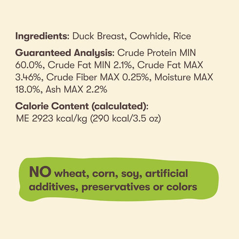 Pet 'n Shape Duck 'n Rice Dumbbells Dog Treats - 3 Ounce...