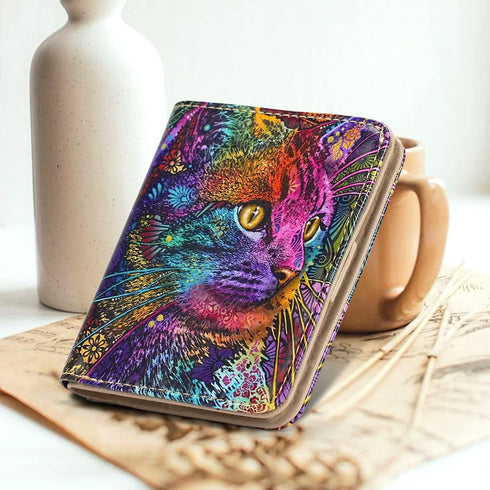 APHISON Womens Wallet, Slim Small Wallet for Women RFID Wallet Women Cartoon Microfiber Leather with ID Credit Card Holder Zipper Coin Pocket Bifo...