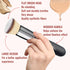 Flat Top Buffing Foundation makeup Brush ULTRA SOFT DENSE Kabuki Make up Brush for Liquid, Cream, Mineral Powder Blending, Flawless Face Brush mak...