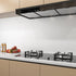 LACHEERY White Stainless Steel Contact Paper for Fridge Peel and Stick Metallic Wallpaper Kitchen Removable Heat Resistant White Contact Paper for...