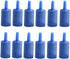 12Pcs Air Stones Cylindrical Air Stone Bubble Diffuser Aquarium Accessories for Aquarium Fish Tank Pump, Blue...