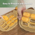 Haakaa Silicone Nibble Freezer Tray -Breastmilk Teething Popsicle Mold - Baby Fruit Food Feeder Teether Tray - Baby Food Maker - Ice Cube Tray - 4...