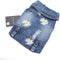 Pet Clothes Denim Dog Costume Summer Cowboy Vest Daisy Shirt Jeans Jacket Puppy Clothing for Chihuahua Yorkies...