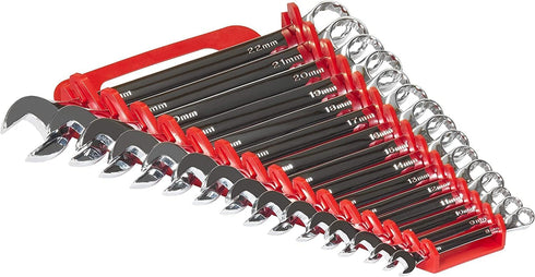 Ernst Manufacturing 30 Tool Wrench Gripper, forward/reverse Wrench Holder Pack, Red & Black...