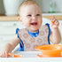 Disposable Baby Bibs (30pcs) Individually Wrapped - Soft 3-Layer Cute & Fun Waterproof Bibs for Babies w/Crumb Catcher - Easy Wear Baby Feeding an...