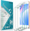 Slanku [3 Pack Screen Protector for iPhone SE 2022/2020 Tempered Glass Film, Bubble Free, Anti Scratch, Case Friendly, Easy to install......