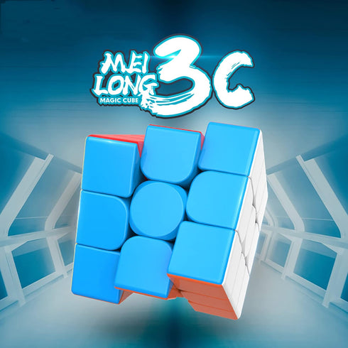 3x3x3 Speed Cube,Stickerless Magic Cube, Smooth Turning Puzzle Box with Anti-Sticky Design, The Most Educational Toy to Effectively Improve Your C...