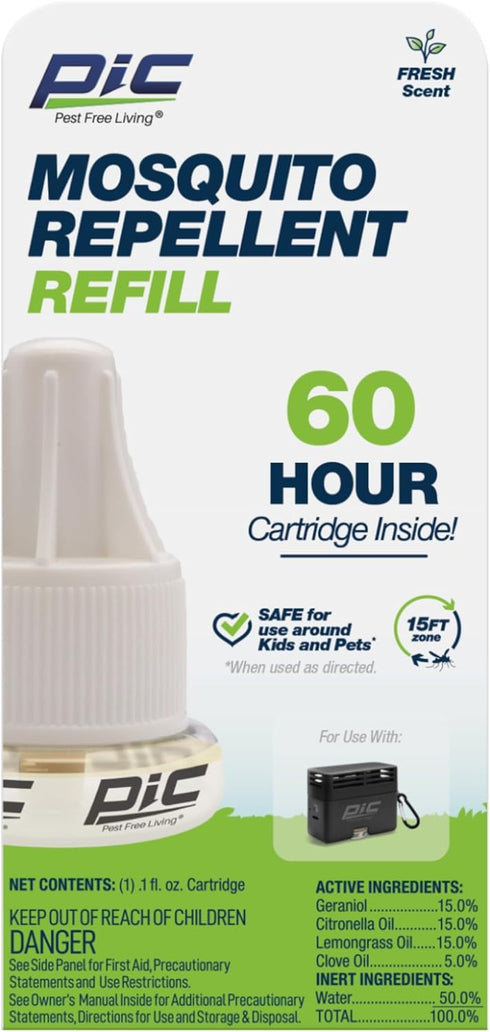 PIC Mosquito Botanical Repellent 60 Hour Refill...