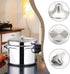 1pc Dutch Oven Knob, Stainless Steel Lid Knob Replacement for Enameled Ceramic Cast Iron Dutch Oven Pot Lid...