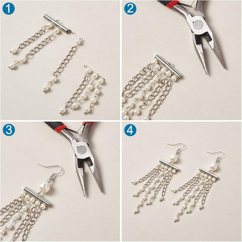 Pandahall 82 Feet/25M Soldered 304 Stainless Steel Curb Chains 4x3x0.6mm Stainless Steel Color Plated for Jewelry Making...
