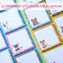 Handepo 12 Pack Dog Cat Notepad Small to Do List Sticky Notes Funny Cute Note Pads Dog Sticky Notes Puppy Cat Theme Self Stick Note Pads Memo Pads...